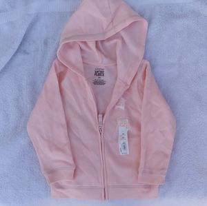 Girls 24 months pink hoodie, sweatshirt